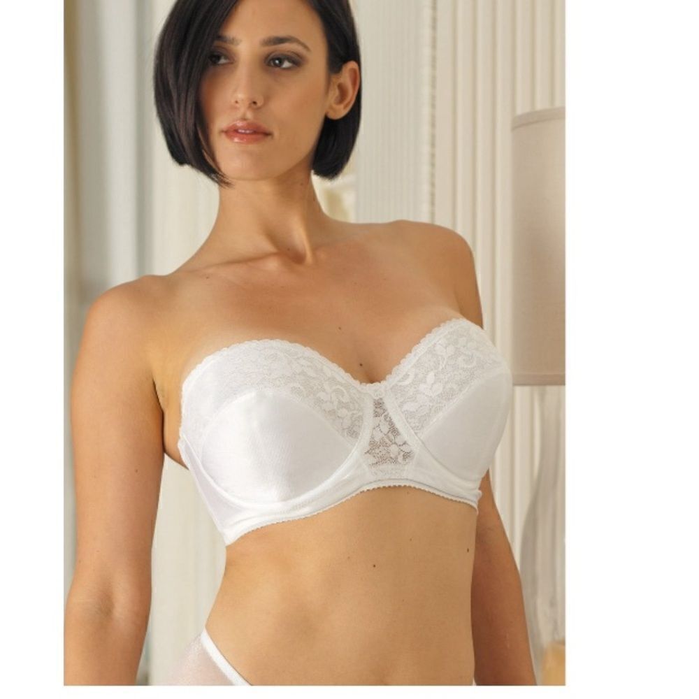 Carnival Full Coverage Multi-way Convertible Lace Strapless Bra 123